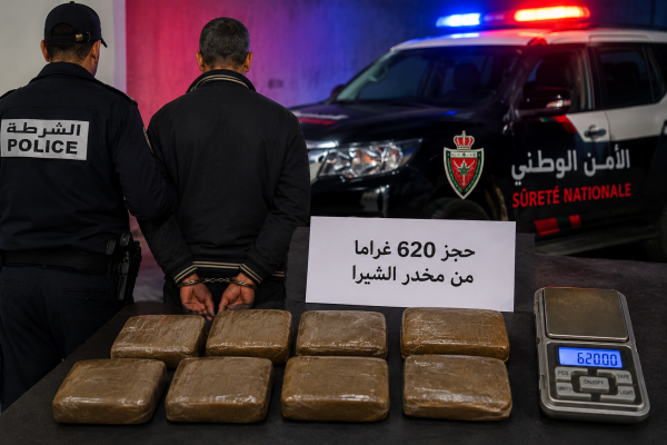 أمن الداخلة يطيح بمروج للشيرا مبحوث عنه وطنيا ويواصل التحقيق في امتدادات نشاطه أمن الداخلة يطيح بمروج للشيرا مبحوث عنه وطنيا ويواصل التحقيق في امتدادات نشاطه