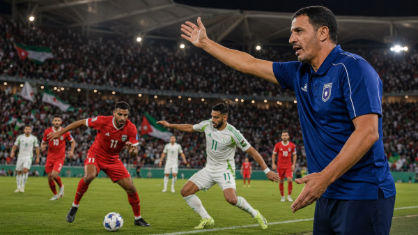 جمال السلامي يتحدى الجزائر منتخب الأردن تجاوز الخوف ومستعد للرد في كأس العالم 2026