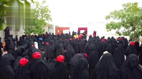 الهيئة النسائية في حجة تحيي ذكرى استشهاد الإمام الحسين