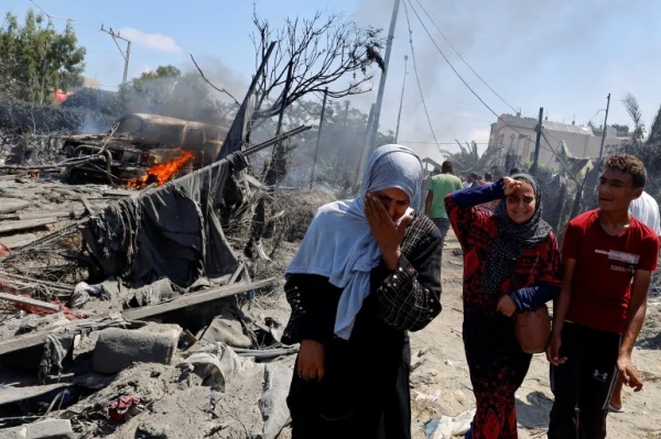 استشهاد فلسطيني متأثرا بجراحه جراء قصف صهيوني على خان يونس في غزة