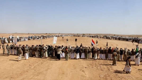قبائل كتاف والبقع تعلن النفير العام والجهوزية لإنهاء العدوان والحصار قبائل كتاف والبقع تعلن النفير العام والجهوزية لإنهاء العدوان والحصار
