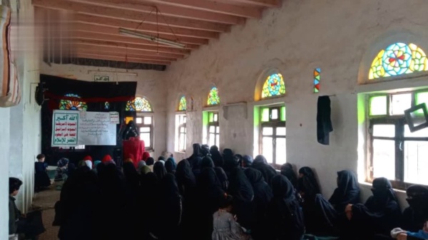 فعالية ووقفة نسائية في الحيمة الداخلية بذكرى استشهاد الإمام زيد