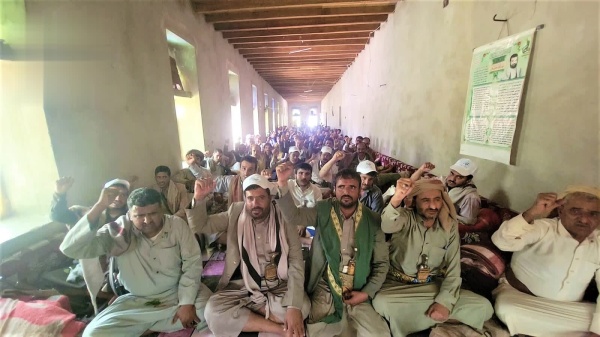لقاء موسع في مديرية حريب القراميش للحشد لفعاليات المولد النبوي لقاء موسع في مديرية حريب القراميش للحشد لفعاليات المولد النبوي