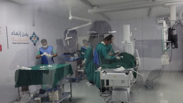 هيئة مستشفى حجة ت جري أول عملية قسطرة قلبية ناجحة بالمحافظة