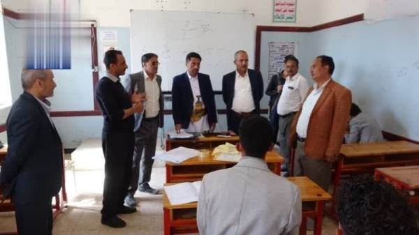 تدشين الاختبارات التكميلية الدور الثاني للشهادة الثانوية في ذمار