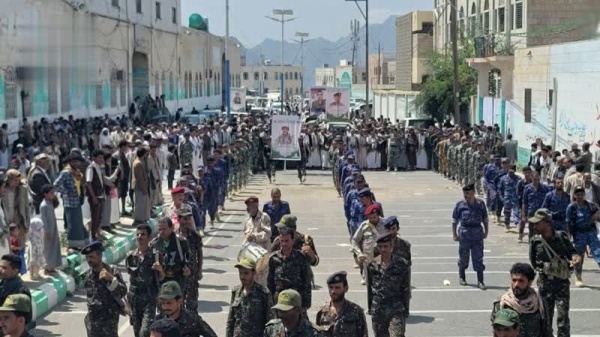 تشييع جثامين كوكبة من الشهداء في حجة