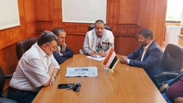 صنعاء القائم بأعمال وزير الاقتصاد يناقش يناقش مع قيادة هيئة المواصفات مستوى تنفيذ المهام وخطة التطوير والتحديث