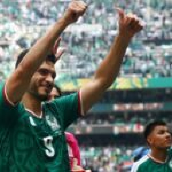 المكسيك تفوز على جنوب أفريقيا في مفتتح المونديال المكسيك تفوز على جنوب أفريقيا في مفتتح المونديال