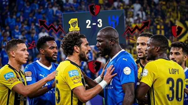 احتجاجات ثلاثي الاتحاد بعد الكلاسيكو تصل إلى تقرير مراقب المباراة احتجاجات ثلاثي الاتحاد بعد الكلاسيكو تصل إلى تقرير مراقب المباراة