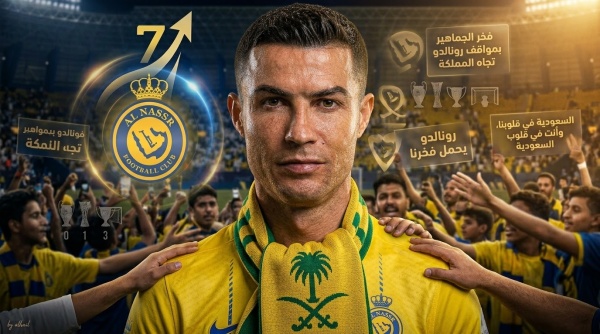 الجماهير السعودية لن تنسى مواقف رونالدو تجاه المملكة الجماهير السعودية لن تنسى مواقف رونالدو تجاه المملكة