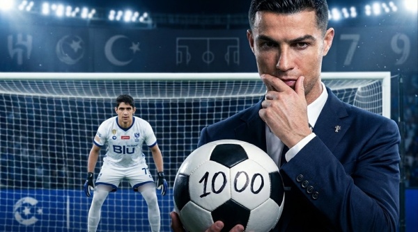 صحفي يتخيل سيناريو تاريخيا لـ رونالدو أمام الهلال ماذا لو جاء الهدف الـ 1000 في الديربي صحفي يتخيل سيناريو تاريخيا لـ رونالدو أمام الهلال ماذا لو جاء الهدف الـ 1000 في الديربي