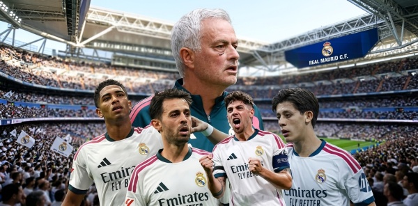 بعد إسقاط برشلونة مورينيو يحصل على اعتراف خاص من لاعبي ريال مدريد