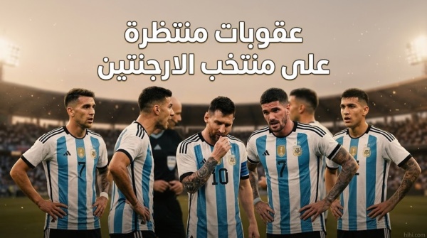 صورة عقوبات في انتظار منتخب الأرجنتين