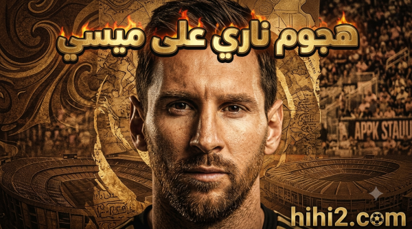 هجوم ناري على ميسي هجوم ناري على ميسي