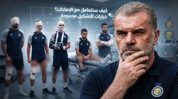 11 مصابا في النصر رقم صادم قبل العودة للمنافسات 11 مصابا في النصر رقم صادم قبل العودة للمنافسات