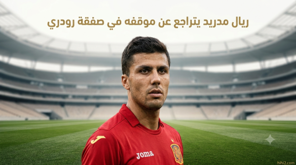 تراجع ريال مدريد عن موقفه في صفقة رودري تراجع ريال مدريد عن موقفه في صفقة رودري