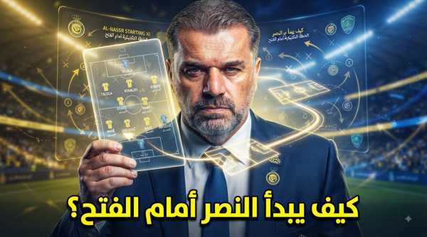 صورة هذه تشكيلة النصر المتوقعة أمام الفتح في افتتاحية الدوري