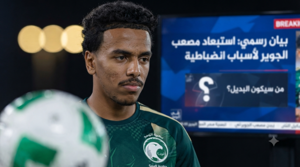 بديل مصعب الجوير في قائمة المنتخب السعودي لخليجي 27