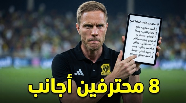 8 أجانب في قائمة الاتحاد لمواجهة الفتح بدوري روشن 8 أجانب في قائمة الاتحاد لمواجهة الفتح بدوري روشن