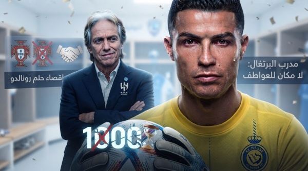 أزمة البرتغال تهدد حلم رونالدو بتسجيل 1000 هدف