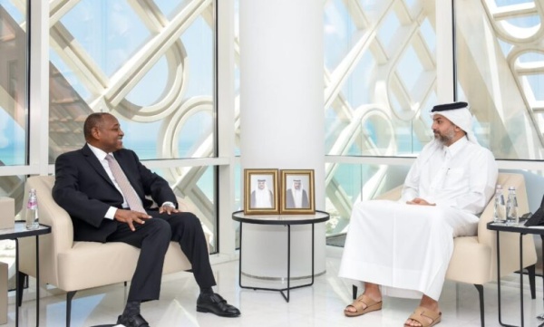 لقاء قطري سوداني لبحث فرص الاستثمار والتجارة بين البلدين
