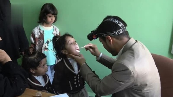 مخيم طبي مجاني في مستشفى الكبس الريفي بمديرية الحصن مخيم طبي مجاني في مستشفى الكبس الريفي بمديرية الحصن