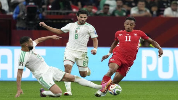 الجزائر تودع المونديال وسويسرا تتأهل إلى الدور الـ16 الجزائر تودع المونديال وسويسرا تتأهل إلى الدور الـ16
