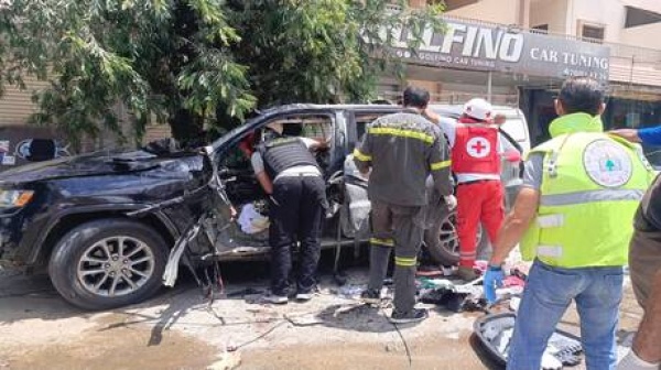 مقتل 4 أشخاص بضربة إسرائيلية استهدفت سيارة في جنوب لبنان صور فيديو مقتل 4 أشخاص بضربة إسرائيلية استهدفت سيارة في جنوب لبنان صور فيديو