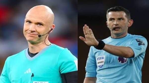 فيفا يمنع حكمين إنجليزيين من إدارة مباريات الأرجنتين في كأس العالم 2026 فيفا يمنع حكمين إنجليزيين من إدارة مباريات الأرجنتين في كأس العالم 2026