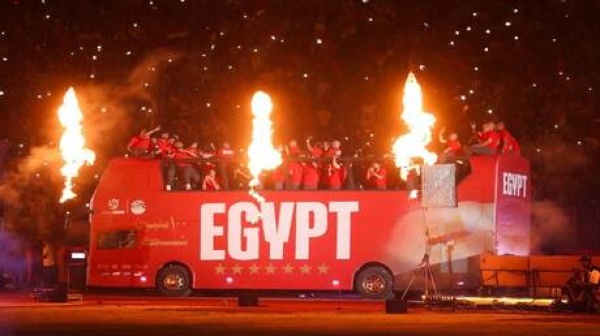 شاهد حفل تكريم مهيب لمنتخب مصر في استاد القاهرة شاهد حفل تكريم مهيب لمنتخب مصر في استاد القاهرة