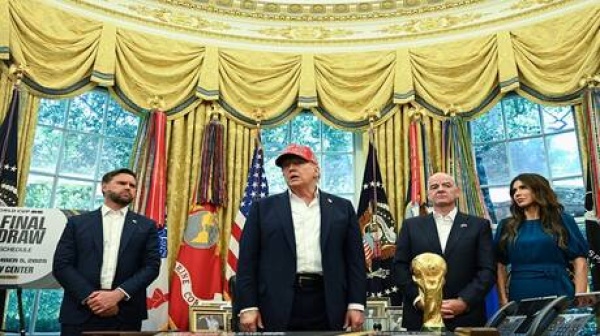 إجابة ممتعة من سيشجع ترامب في نهائي مونديال 2026 إجابة ممتعة من سيشجع ترامب في نهائي مونديال 2026