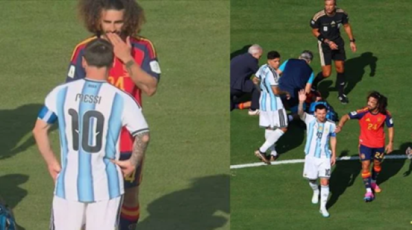 لماذا أفلت كوكوريلا من البطاقة الحمراء بعد لقطته المثيرة مع ميسي لماذا أفلت كوكوريلا من البطاقة الحمراء بعد لقطته المثيرة مع ميسي