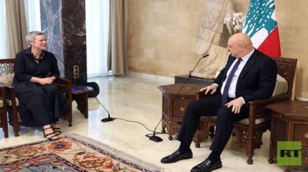 عون يدعو لدعم أوروبي لاتفاق الإطار مع إسرائيل بقاء اليونيفيل ضروري في الجنوب عون يدعو لدعم أوروبي لاتفاق الإطار مع إسرائيل بقاء اليونيفيل ضروري في الجنوب