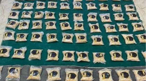 الجيش الأردني يحبط محاولة تهريب كمية كبيرة من المخدرات بواسطة بالونات موجهة الجيش الأردني يحبط محاولة تهريب كمية كبيرة من المخدرات بواسطة بالونات موجهة