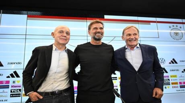 رسميا يورغن كلوب مدربا لمنتخب ألمانيا رسميا يورغن كلوب مدربا لمنتخب ألمانيا