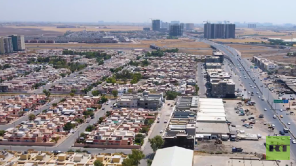 الدفاع الجوي العراقي يعترض مسيرة بالقرب من القنصلية الأمريكية في أربيل الدفاع الجوي العراقي يعترض مسيرة بالقرب من القنصلية الأمريكية في أربيل