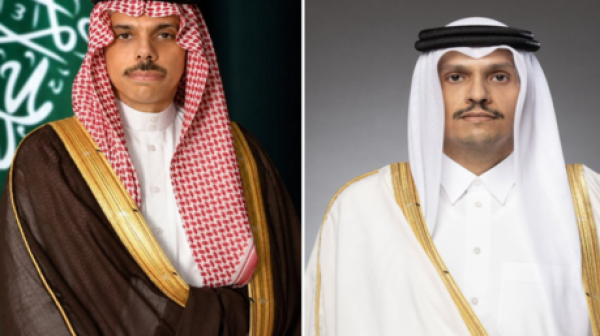 اتصال قطري سعودي يبحث تهدئة التوترات الإقليمية وضمان حرية الملاحة في هرمز اتصال قطري سعودي يبحث تهدئة التوترات الإقليمية وضمان حرية الملاحة في هرمز