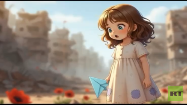 من أجل فراشة فيلم كرتوني صامت عن خط الموت الأصفر ومعاناة أطفال غزة فيديو