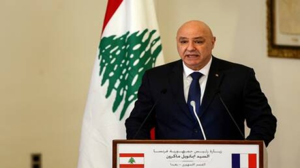 عون المفاوضات تتقدم ولن نسمح لإسرائيل بالبقاء في أي شبر من لبنان