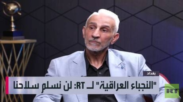 المتحدث باسم النجباء لـ rt لن نسلم سلاحنا وقضية حصره تستهدف المقاومة فقط بإملاءات أمريكية صهيونية المتحدث باسم النجباء لـ rt لن نسلم سلاحنا وقضية حصره تستهدف المقاومة فقط بإملاءات أمريكية صهيونية