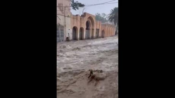 الجزائر فيضانات بعد عاصفة رعدية ضربت مدينة بوسعادة بولاية المسيلة فيديو الجزائر فيضانات بعد عاصفة رعدية ضربت مدينة بوسعادة بولاية المسيلة فيديو