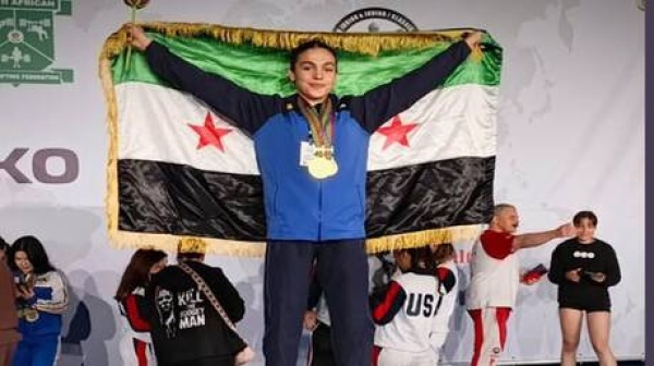 سورية تحصد 4 ميداليات بألعاب القوة ميرغان حجي تتألق عالميا سورية تحصد 4 ميداليات بألعاب القوة ميرغان حجي تتألق عالميا