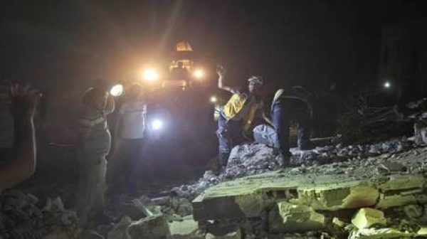 سوريا قتلى وجرحى في انفجار مخلفات حرب بريف إدلب الغربي صور فيديو