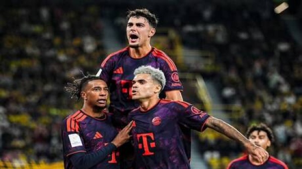 بايرن ميونخ يتوج بطلا للسوبر الألماني بفوزه على دورتموند فيديو بايرن ميونخ يتوج بطلا للسوبر الألماني بفوزه على دورتموند فيديو