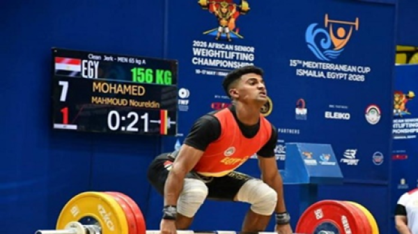 الرباع المصري نور الدين زكي يتوج بميداليتين في دورة ألعاب البحر المتوسط الرباع المصري نور الدين زكي يتوج بميداليتين في دورة ألعاب البحر المتوسط