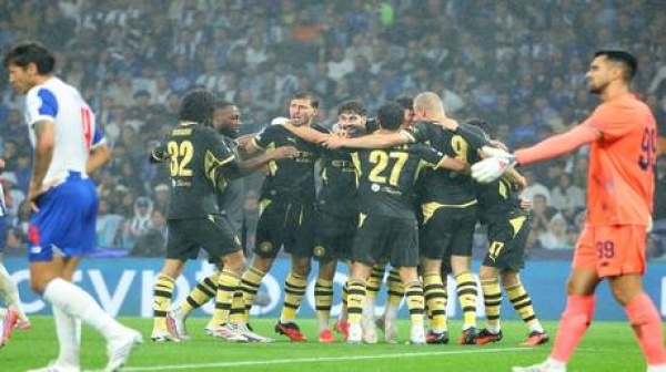 هالاند يقود مانشستر سيتي للفوز في دوري الأبطال فيديو