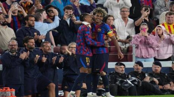 برشلونة يكتسح فينورد في مستهل مشواره بدوري الأبطال فيديو