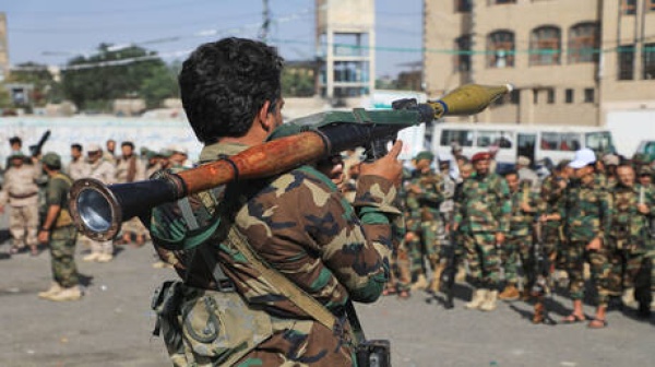 الحوثيون 64 غارة سعودية على عدة محافظات يمنية وتصدينا لتشكيل قتالي في تعز وأجبرناه على المغادرة