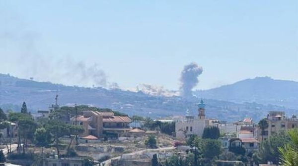 تصعيد إسرائيلي مكثف في جنوب لبنان وعون يجدد العهد بسيادة الدولة فيديوهات صور