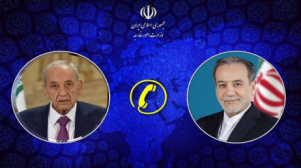 عراقجي يؤكد لـ بري الدعم الإيراني الكامل لـ المقاومة اللبنانية ضد الاعتداءات الإسرائيلية عراقجي يؤكد لـ بري الدعم الإيراني الكامل لـ المقاومة اللبنانية ضد الاعتداءات الإسرائيلية